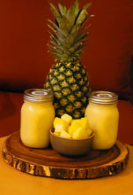 Load image into Gallery viewer, Pineapple Sea Moss infused with Collagen and Biotin - 16 oz